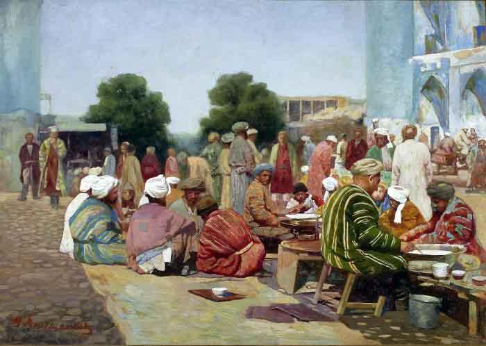 Vasily Vereshchagin Bazaar